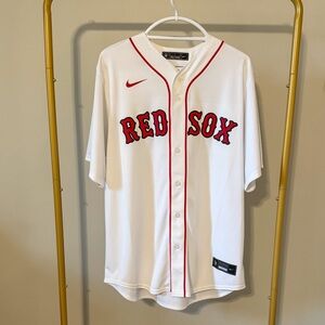 Men's Boston Red Sox Nike White Home Limited Jersey NWOT